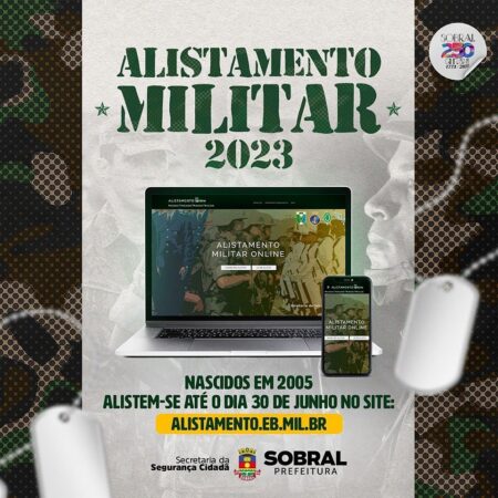 Jovens nascidos em 2005 devem fazer o Alistamento Militar Obrigatório