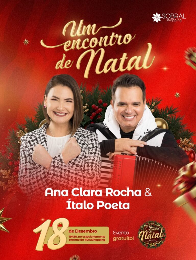 Ítalo Poeta e Ana Clara Rocha agendam apresentação especial no Sobral ...